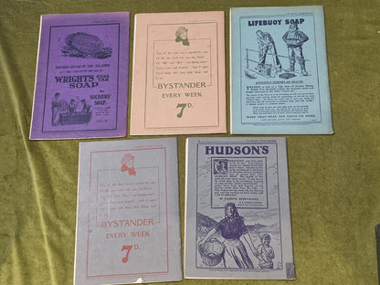 Fragments From France Vols 1-5 - Bruce Bairnfather , Bystander 1910s PBs in case3