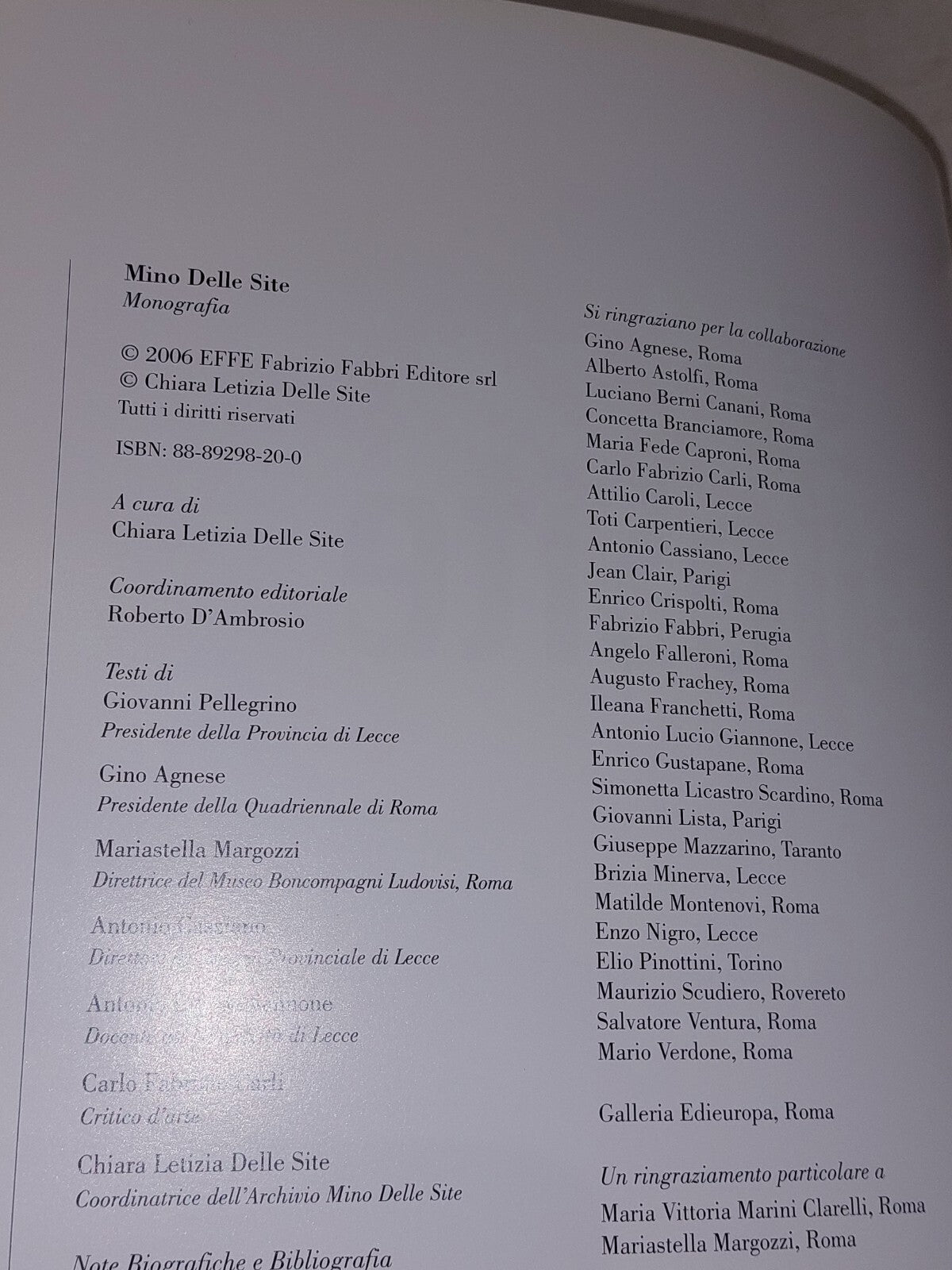 Mino Delle Site (Monograph) By Chiara Delle Site Pb Book2