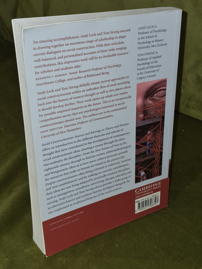 Social Constructionism: Sources and Stirrings (2010 Paperback) Andy  Lock1