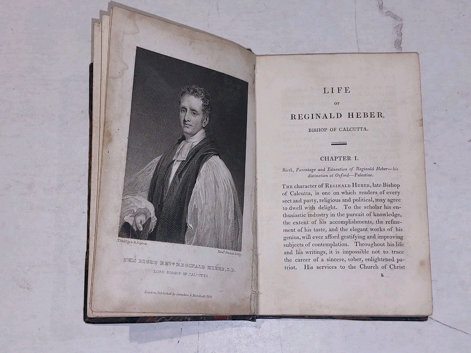 Life Of Bishop Heber [Simpkin & Marshall] (1829) Hb Book3