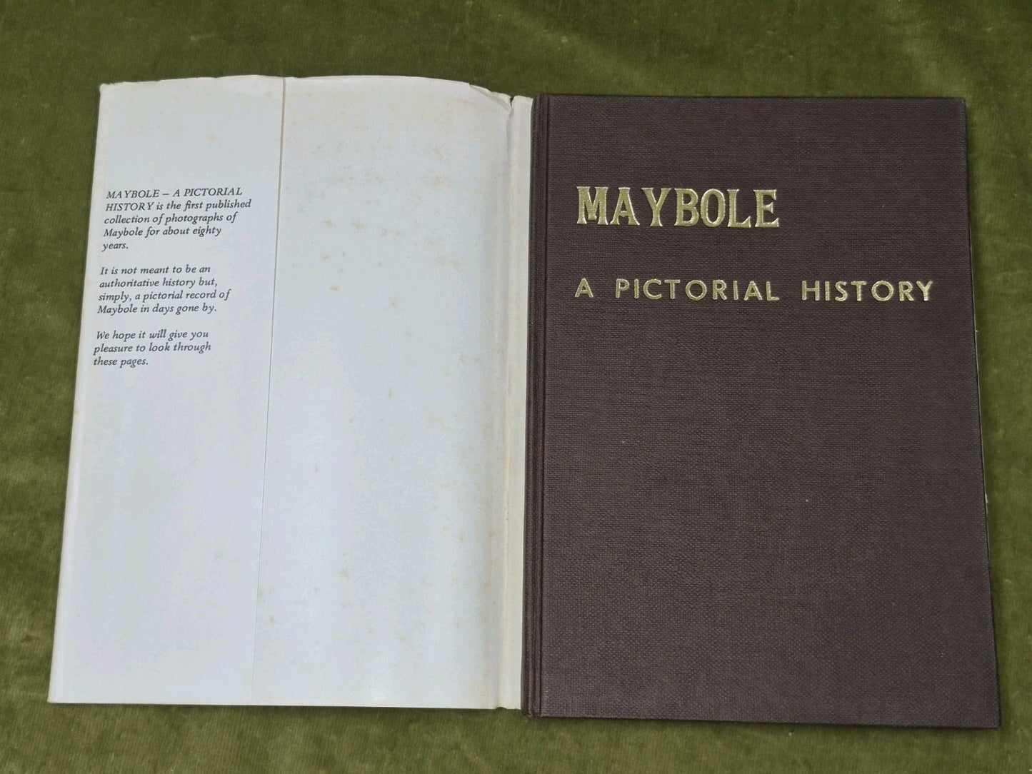 Maybole a Pictorial History John Seymour 19822