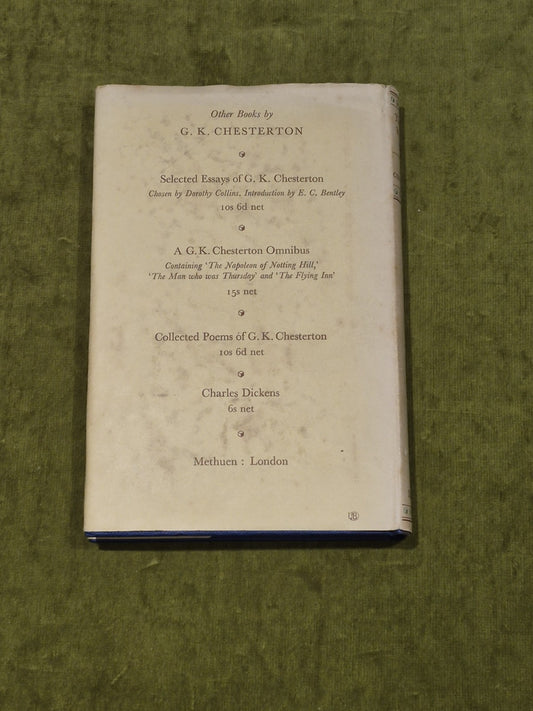THE GLASS WALKING-STICK - G.K.Chesterton - 1955 1st ed. HB1