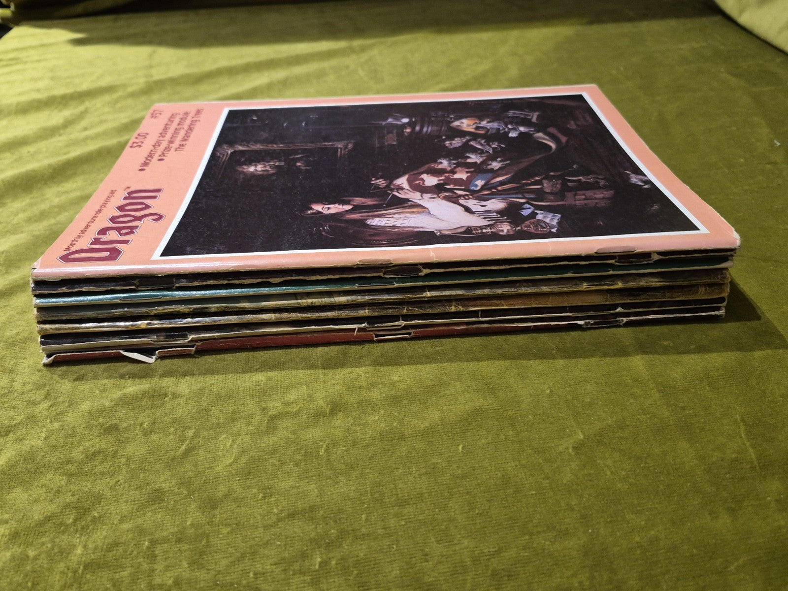 Lot Of 7 Dragon Magazines: Issues 57, 58, 60, 61, 62, 63, 641