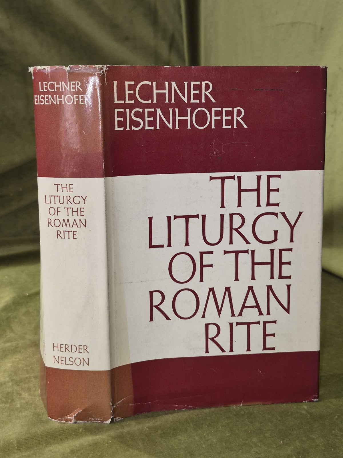 THE LITURGY OF THE ROMAN RITE Ludwig Eisenhofer & Joseph Lechner 1961 1st ed0