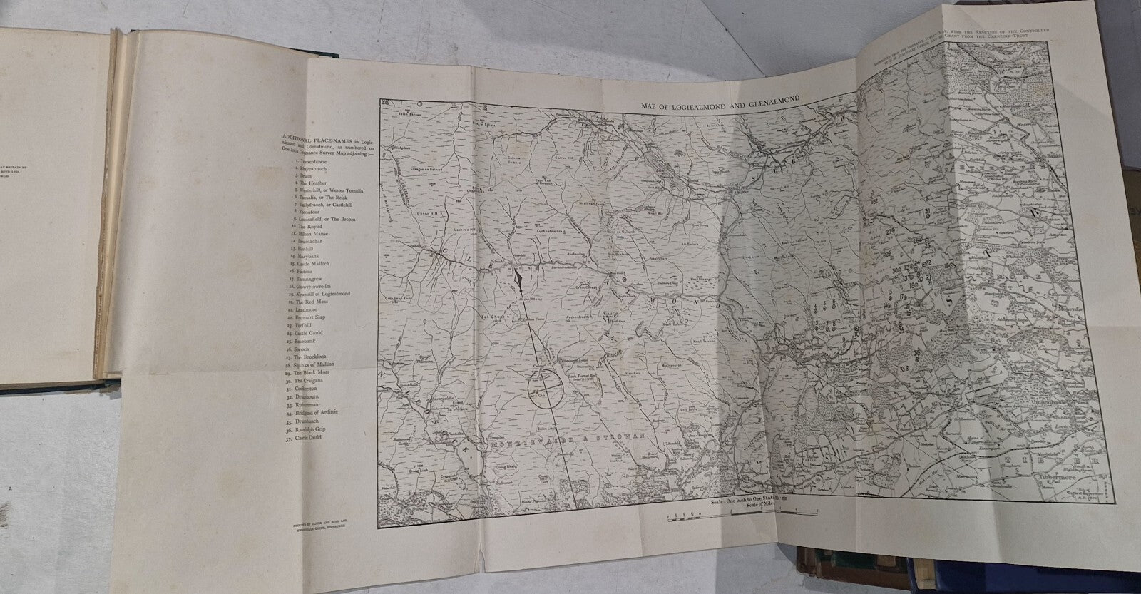 Logiealmond The Place And Its People By David M. Forrester. 1944 1st Edition.13