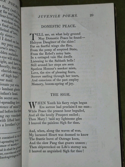 The Poems Of S. T. Coleridge - Pub: William Pickering - 1844 - Hardback Book7
