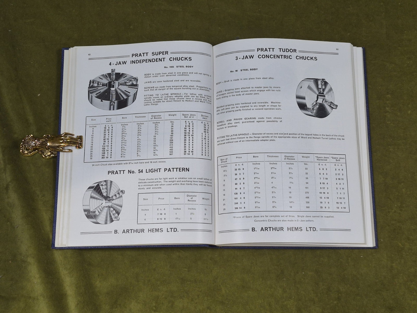 B.A. Hems Ltd., Glasgow: Engineers Tools4