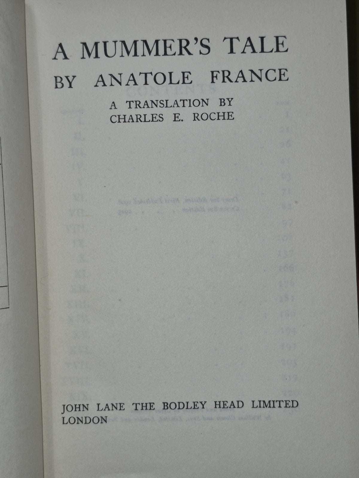 Anatole France Bodley Head Crown 8 Volumes Mixed Editions11