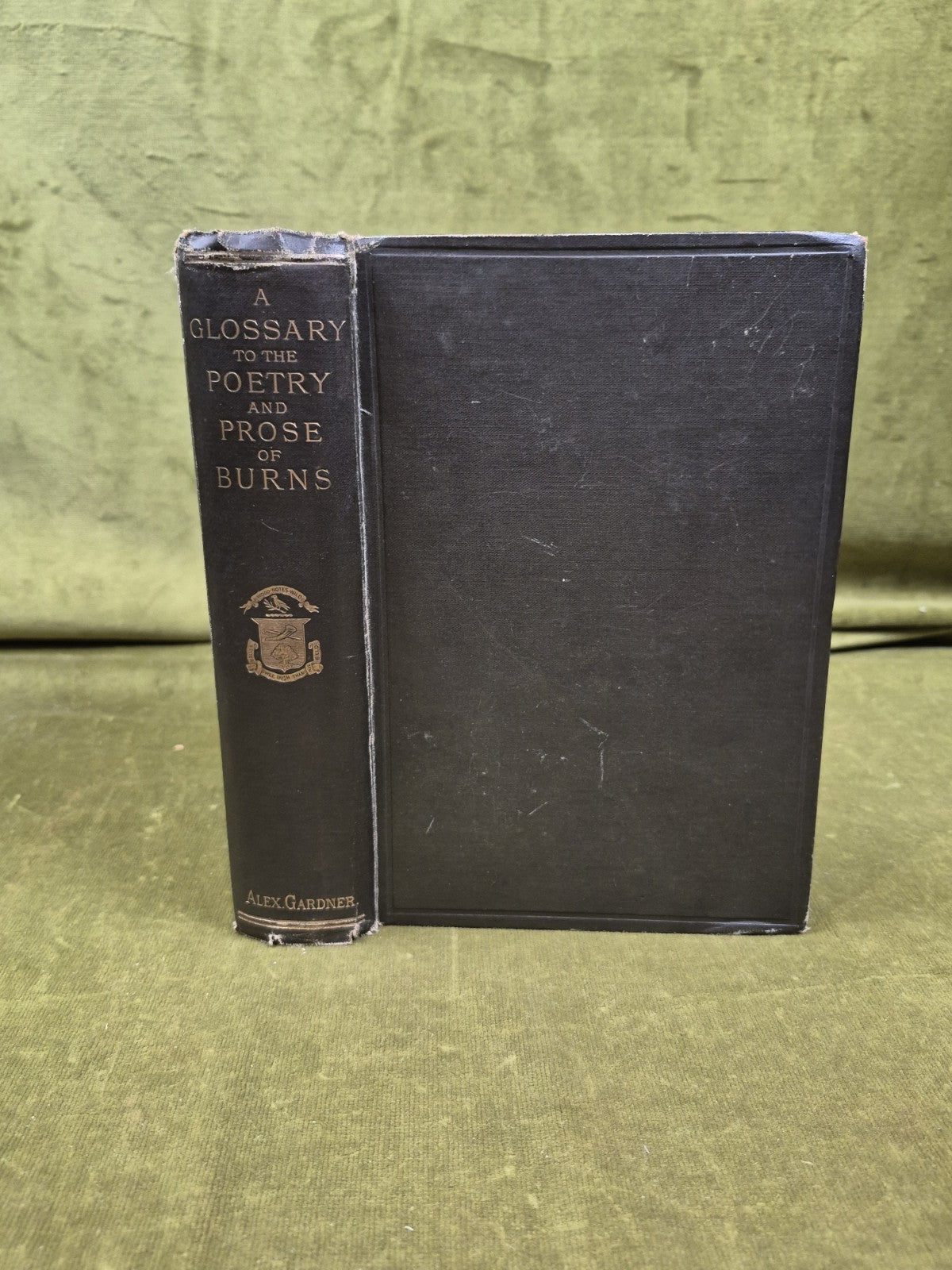 Complete glossary to the poetry & prose of Robert Burns - John Cuthbertson 18860