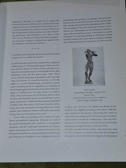 Julio Gonzalez Sculptures & Drawings (1990)6