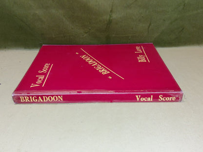 Brigadoon - Vocal Score - Billy Love [Sam Fox Publishing] hb book1