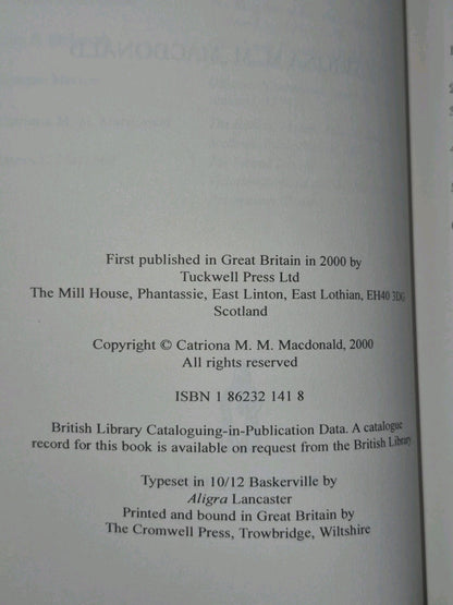 The Radical Thread: Political Change in Scotland, Paisley Politics, 1885-19246