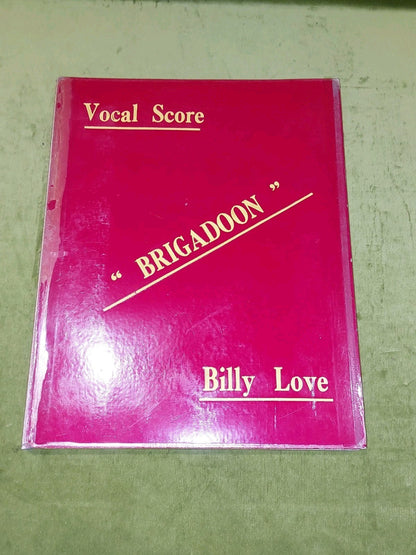 Brigadoon  Vocal Score  Billy Love [Sam Fox Publishing] hb book0