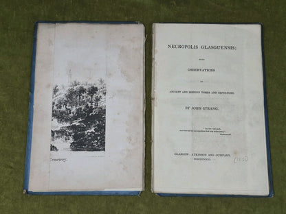 Necropolis Glasguensis Observations John Strang 1731 Atkinson and Company2