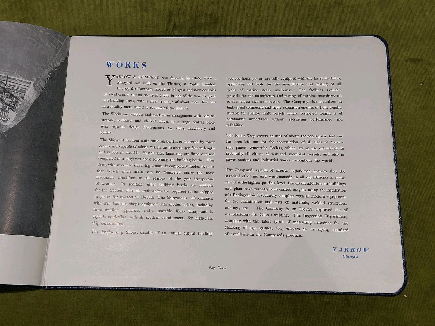 Yarrow & Co. Ltd, Glasgow  Illustrated Book Scotland circa 1940s3