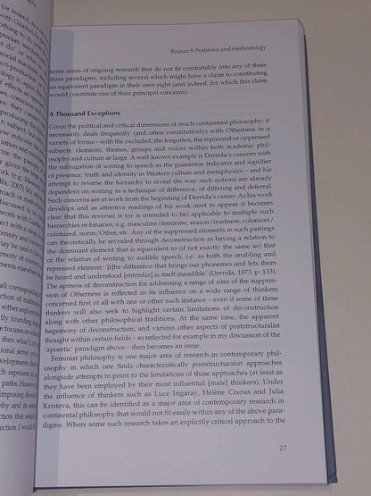 Continuum Companion to Continental Philosophy - Mullarkey & Lord (2009) Hb 6