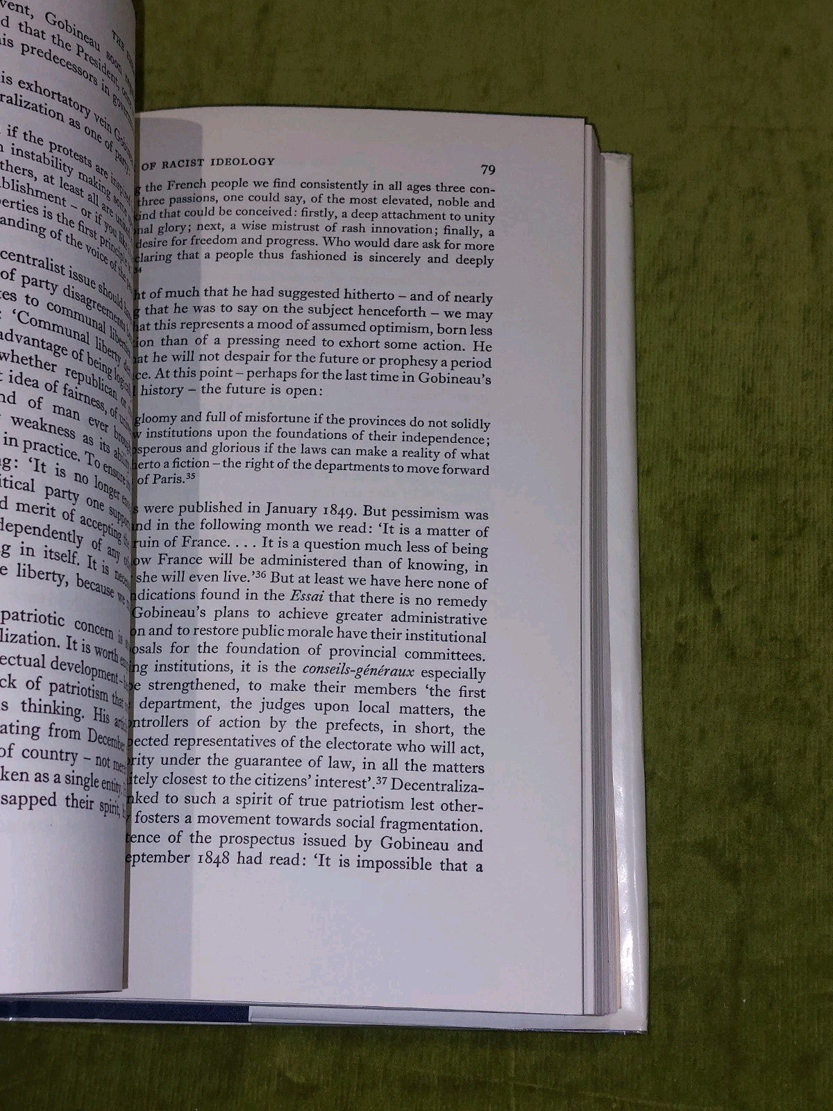 Father of Racist Ideology : Social & Political Thought of Count Gobineau Biddiss6