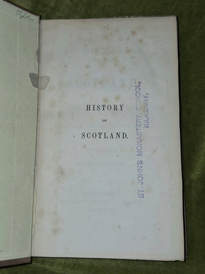 Patrick Fraser Tytler's History of Scotland (1841) Set of 8 Volumes William Tait6
