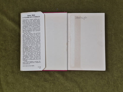 A Clash of Cymbals - James Blish scarce 1959 1st ed with dust jacket2