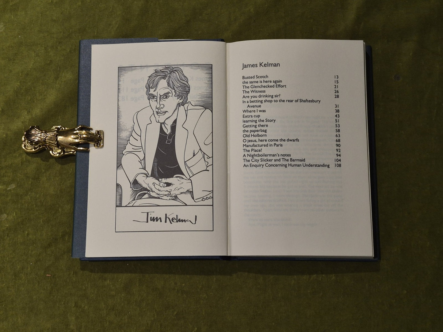 Alasdair Gray (SIGNED) James Kelman, Agnes Owens - Lean Tales 1st HB DJ7