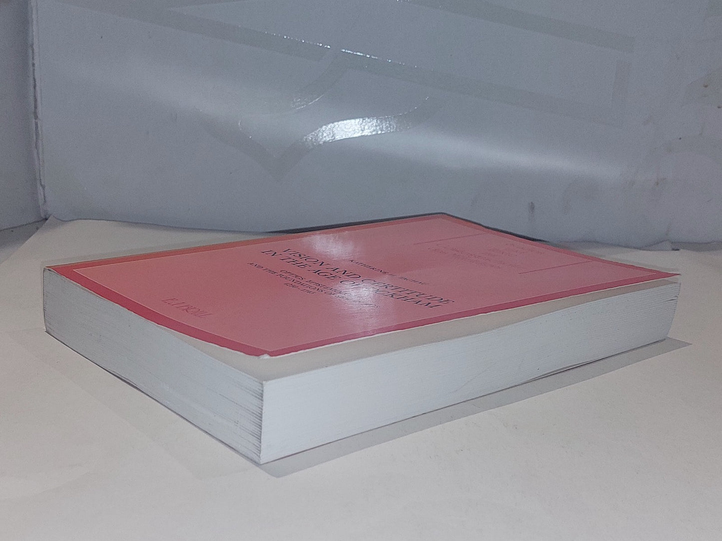 Vision and Certitude in the Age of Ockham  Katherine Tachau (1988) Pb Book7