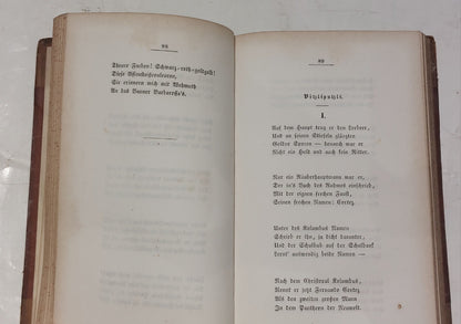 Romanzero Heine (1851) Hoffman Und Campe Beautifully Bound Antiquarian Book3