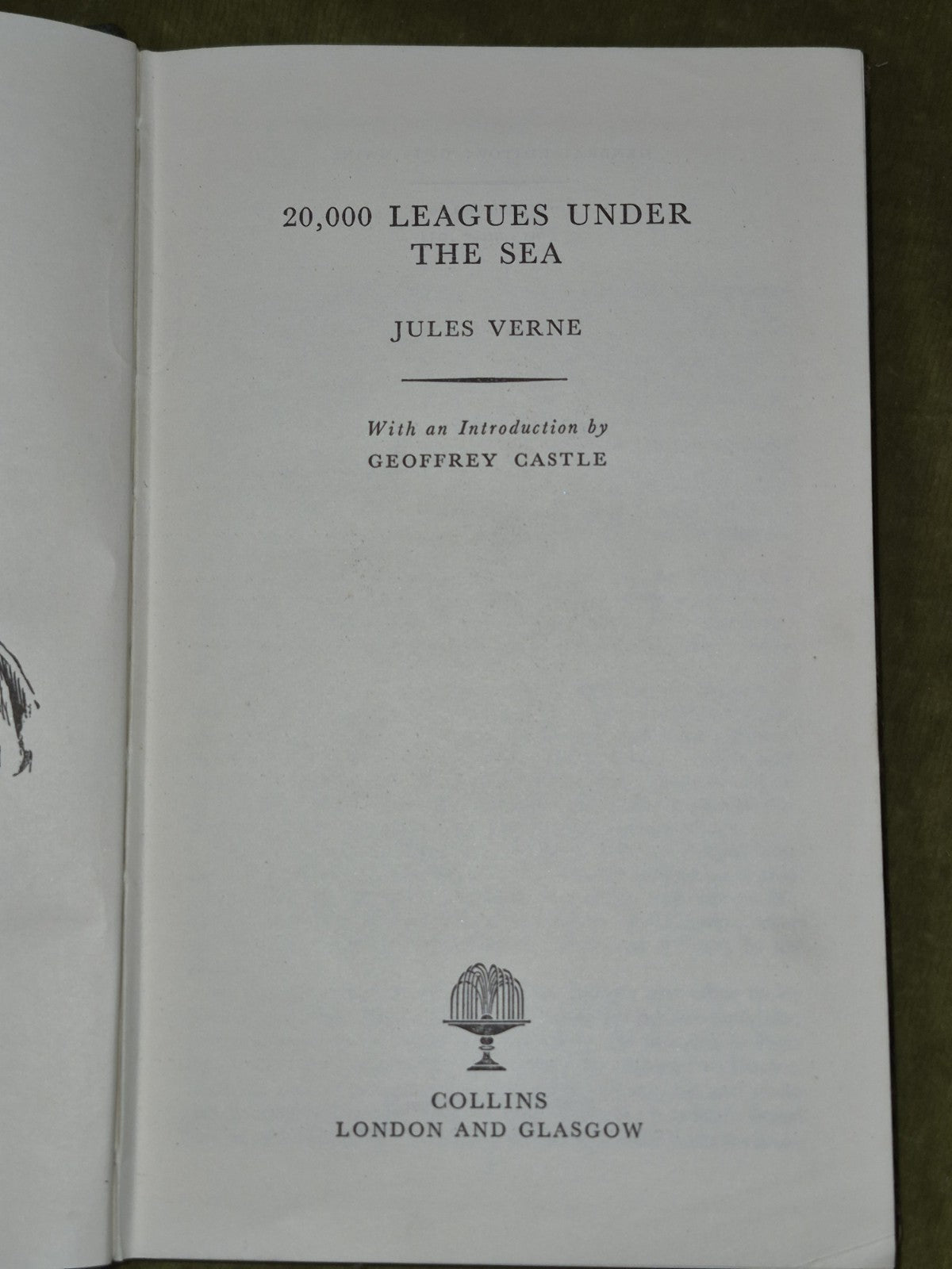 20,000 Leagues Under the Sea - Jules Verne - Collins 19544