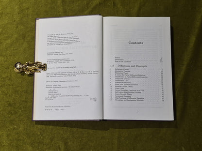 Handbook of Differential Equations by Daniel Zwillinger - Academic Press 19895