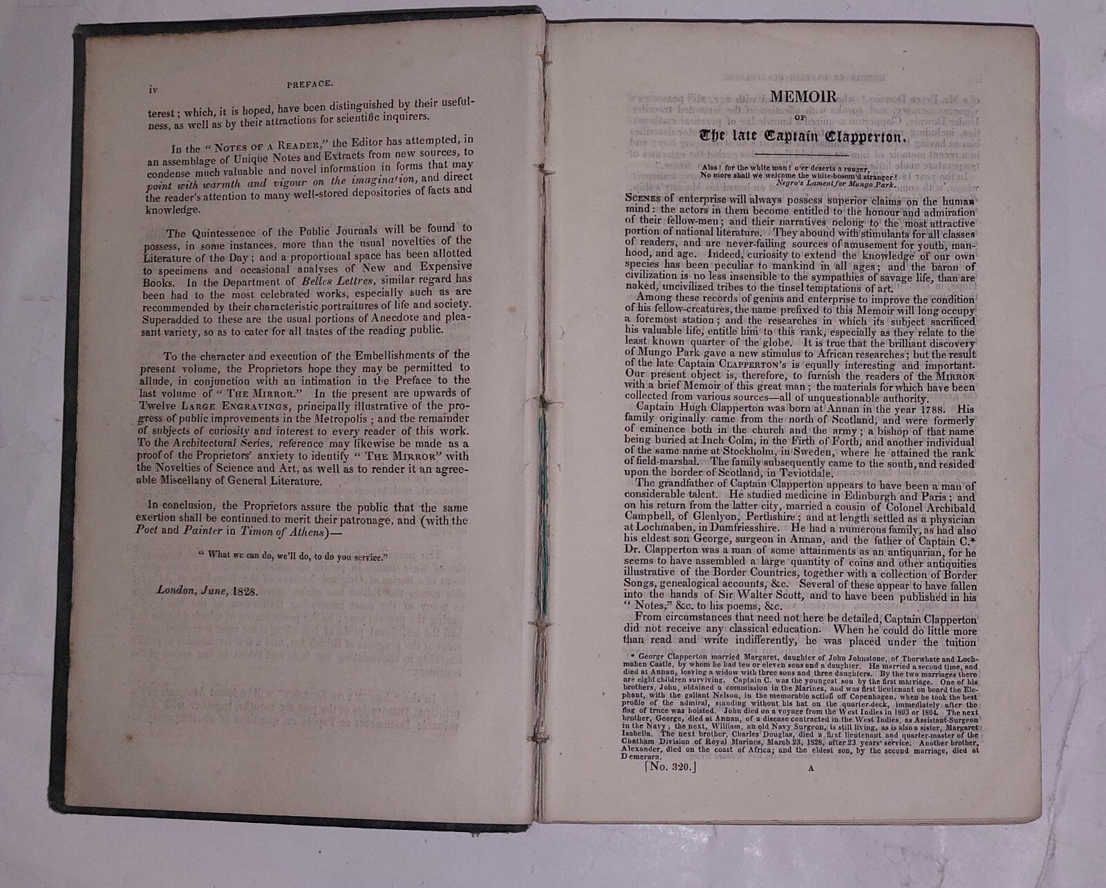 The Mirror Of Literature, Amusement And ... Vol XI 1828, King George IV Death9