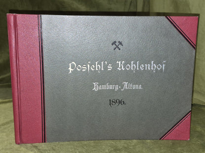 Possehl's Kohlenhof Hamburg Altona 1896 Industrial History Coal Mining0