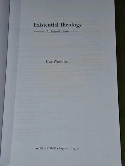 Existential Theology (2020) Hue Woodson4
