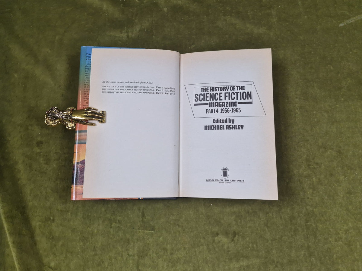 The History of the Science Fiction Magazine Part 4 1956-1965 M Ashley 1st HB DJ4