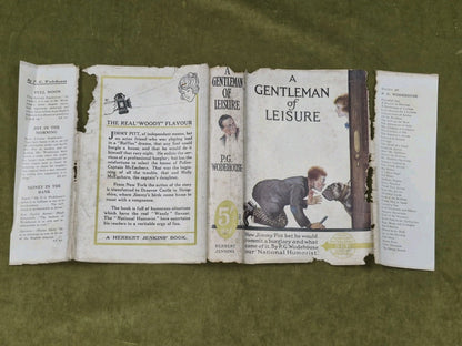 A Gentleman of Leisure Wodehouse First Edition Herbert Fourteenth Printing6