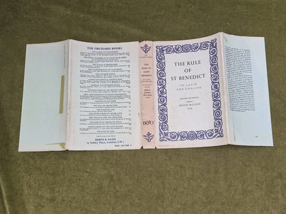 Rule of Saint Benedict Latin English Abbot Justin McCann Burns & Oates 19694