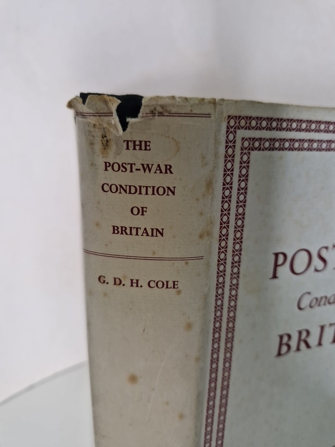 The PostWar Condition of Britain, Cole, G.D.H., Good Condition, ISBN1