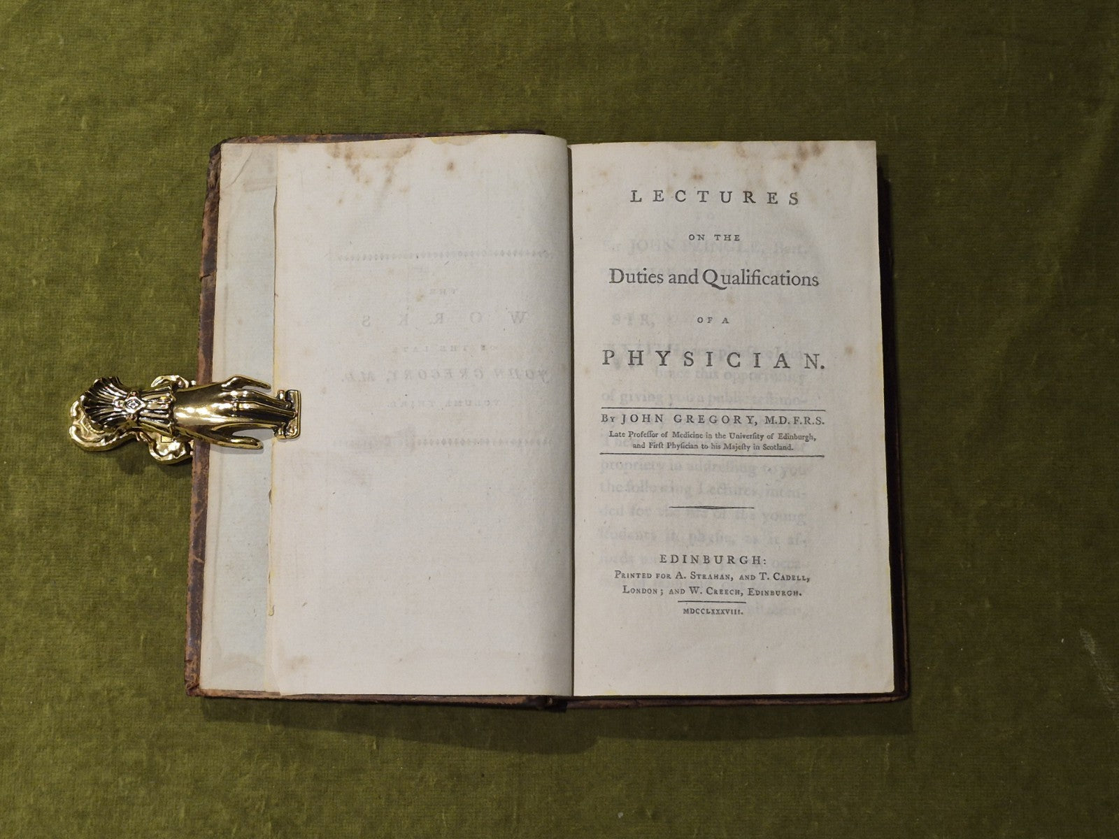 Duties and Qualifications of a Physician - 1788 -  John Gregory5