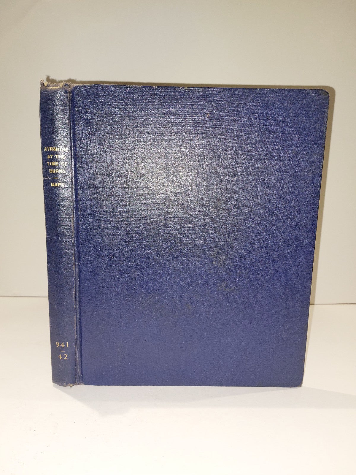A New Map Of Ayrshire Captain Armstrong Facsimile Of 1775. 1959 At Time Of Burns0