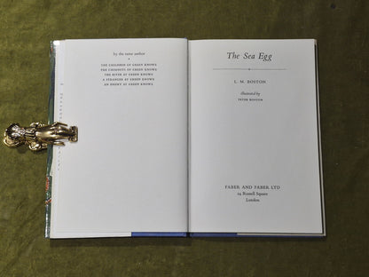 THE SEA EGG - L. M. Boston - Hardcover Book 1967 1st Edition4