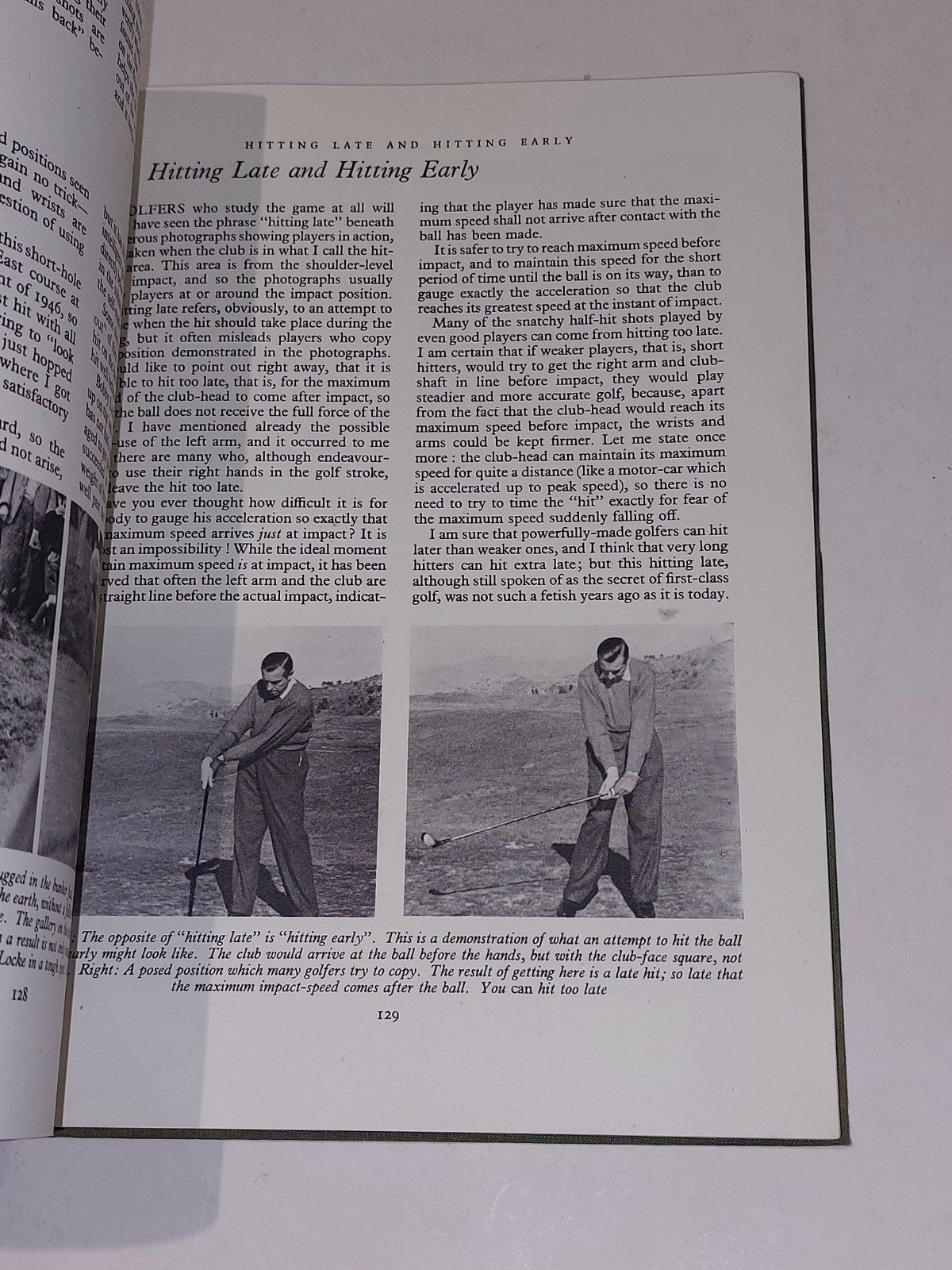 This Game of Golf by Henry Cotton 1949 5th Impression Hardback Book6