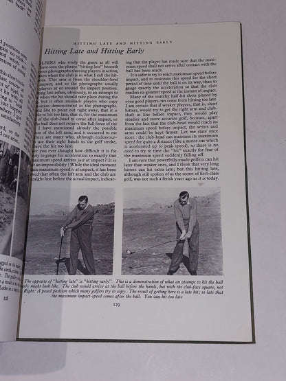 This Game of Golf by Henry Cotton 1949 5th Impression Hardback Book6