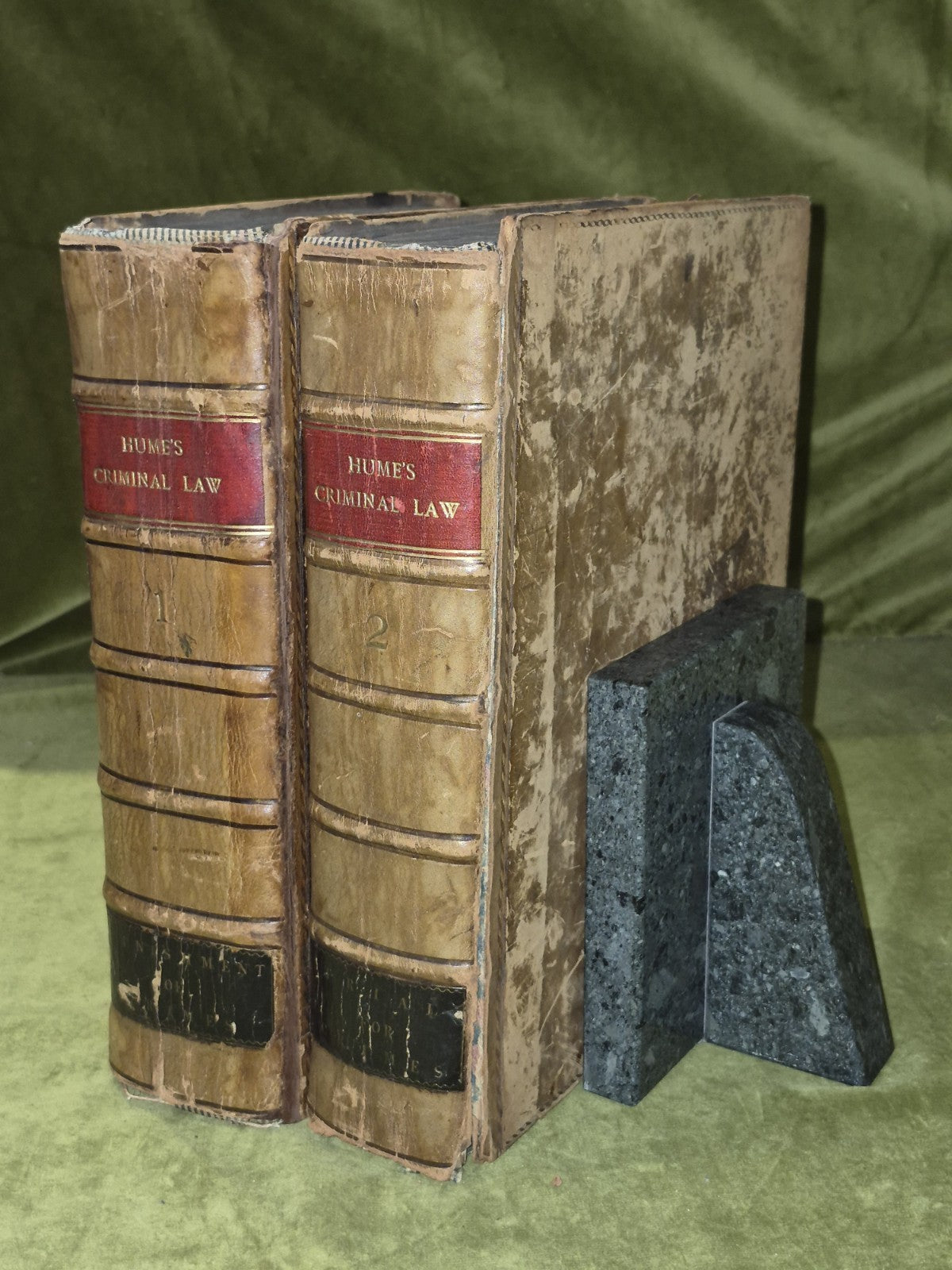 David Hume's Criminal Law Description Trial 1797 First Edition Bell & Bradfute0