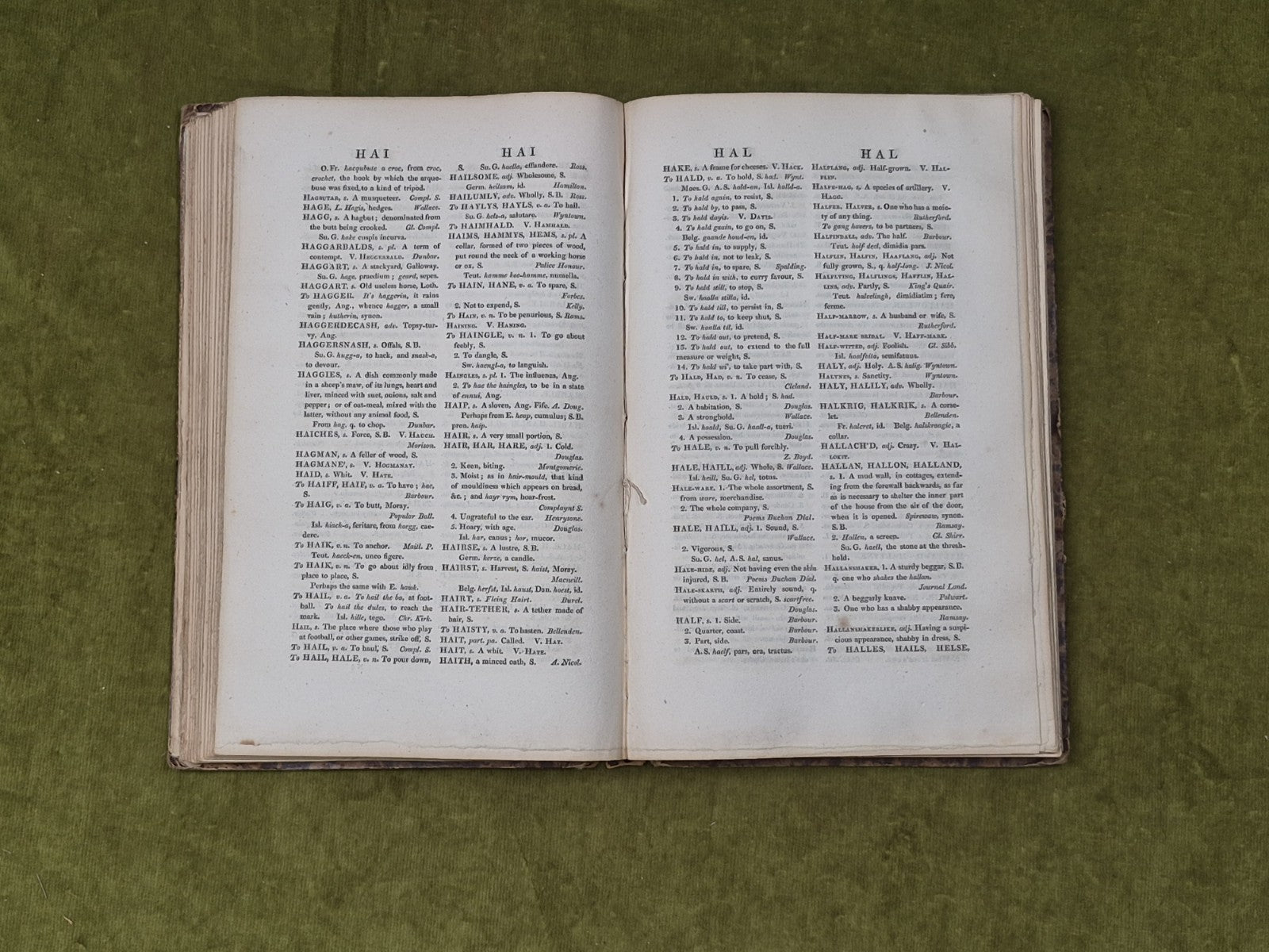 An Etymological Dictionary of the Scottish Language John Jamieson 1818 Constable6