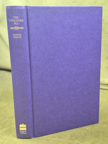 Patrick O'Brian First Edition Wine-Dark Sea Yellow Admiral Blue at the Mizzen3