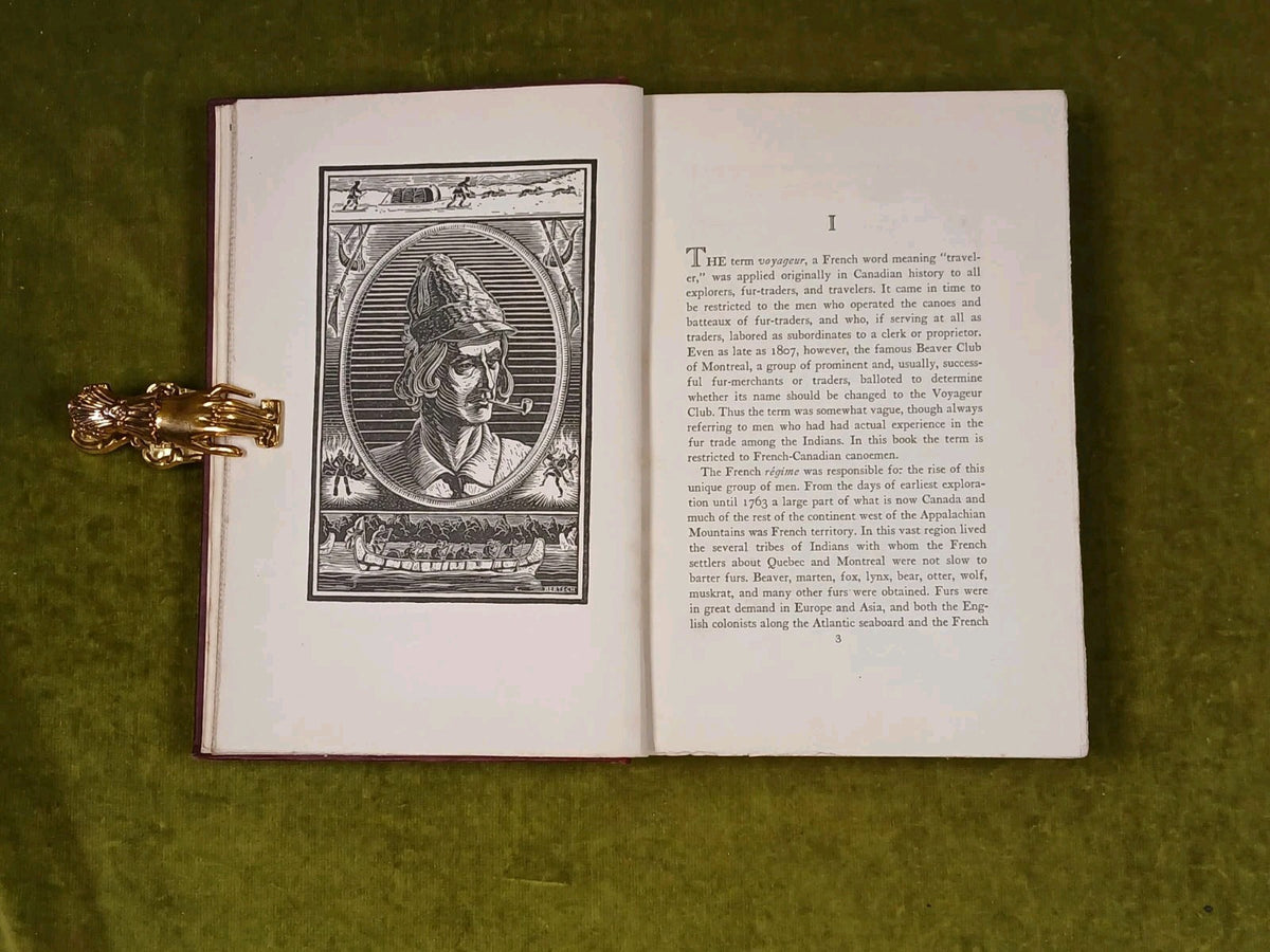 The Voyageur 1931 Grace Lee Nute , Appleton 1931 HB3