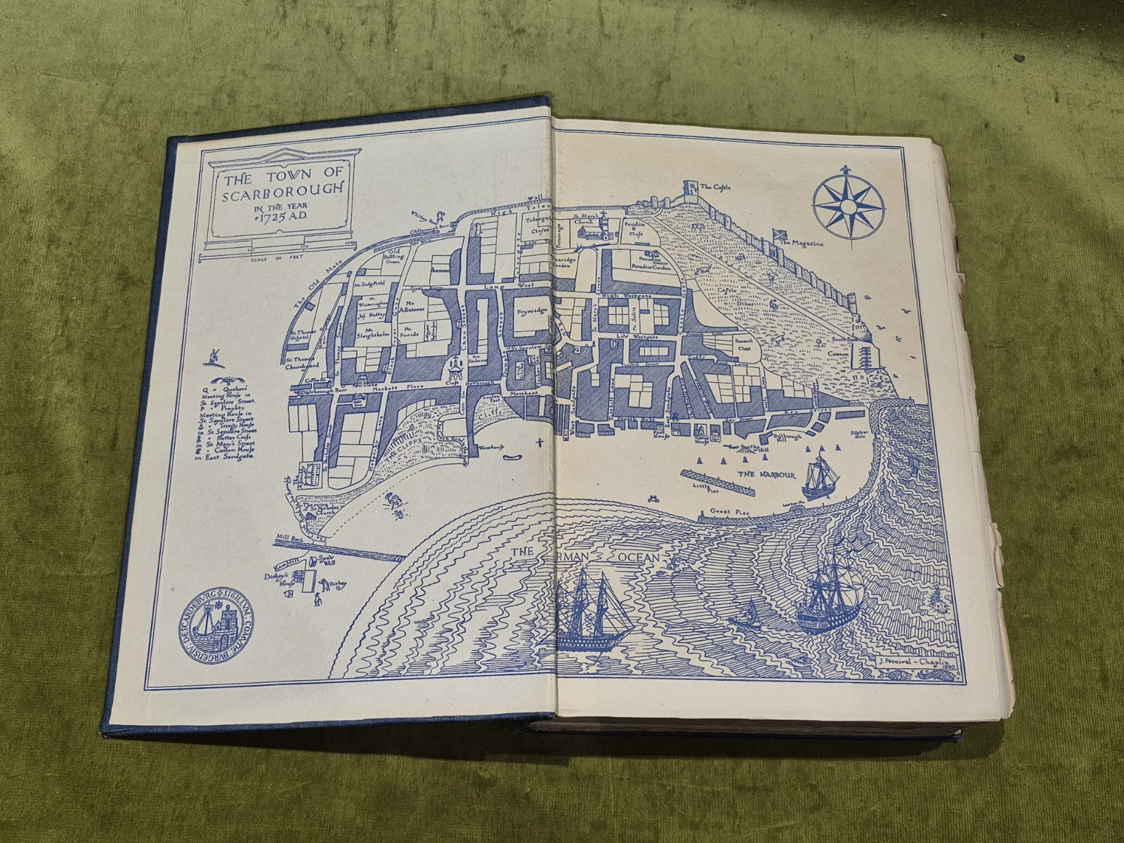 History of Scarborough by Arthur Rowntree [J M Dent & Sons] SIGNED limited print3