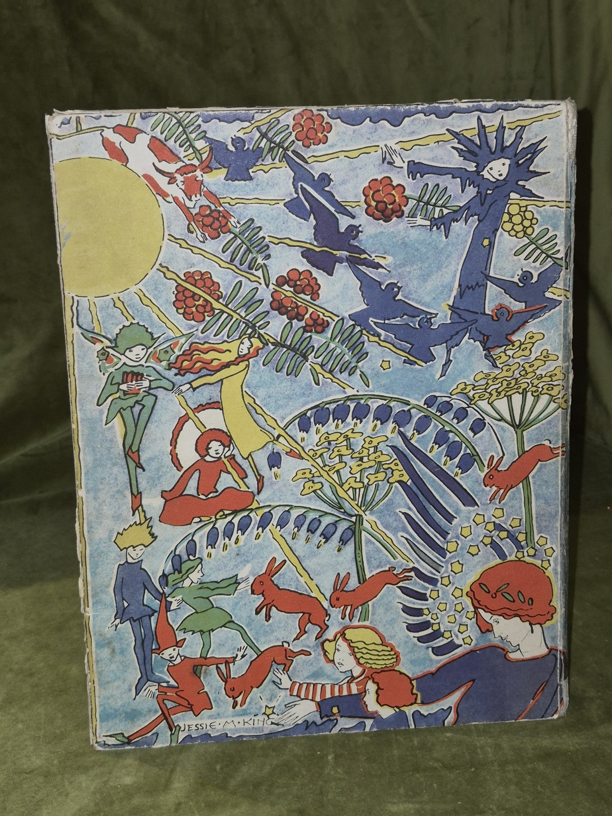 Mummy's Bedtime Story Book by Marion illustrated by Jessie M King SIGNED3