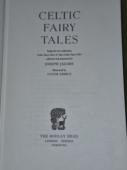 Celtic Fairy Tales Joseph Jacobs Bodley Head 1970 Victor Ambrus4