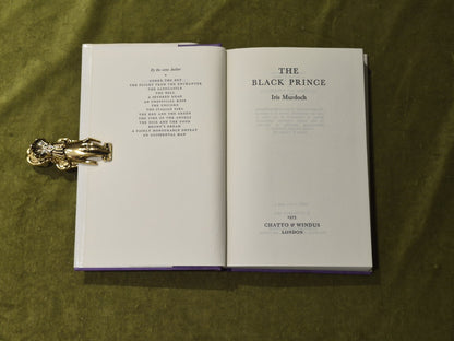 The Black Prince - Iris Murdoch , Chatto & Windus 1973 1st HB DJ VGC4