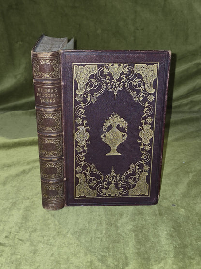 Poetical Works of John Milton , w a Memoir & 7 Embellishments - J J Chidley 18440