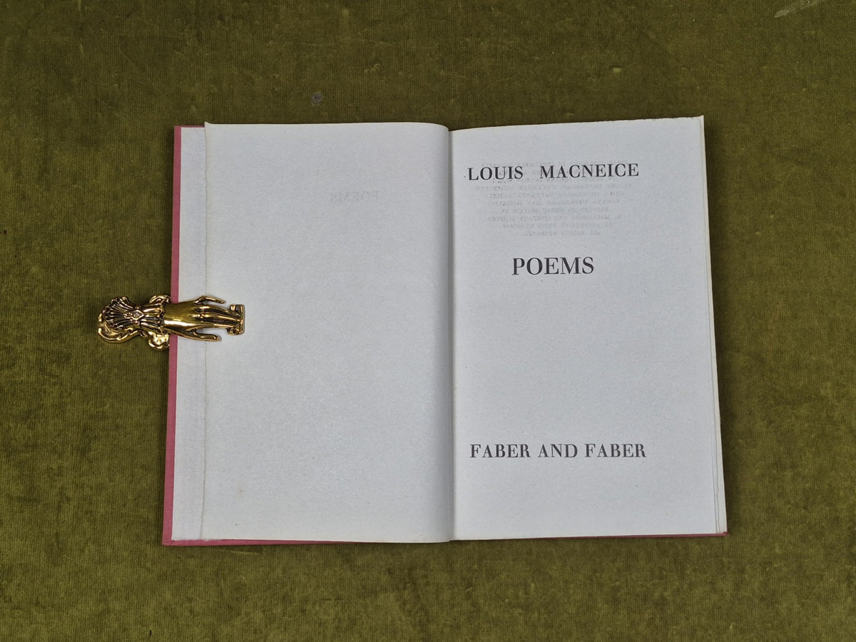 Poems by Louis Macneice - Hardcover Faber & Faber 19353